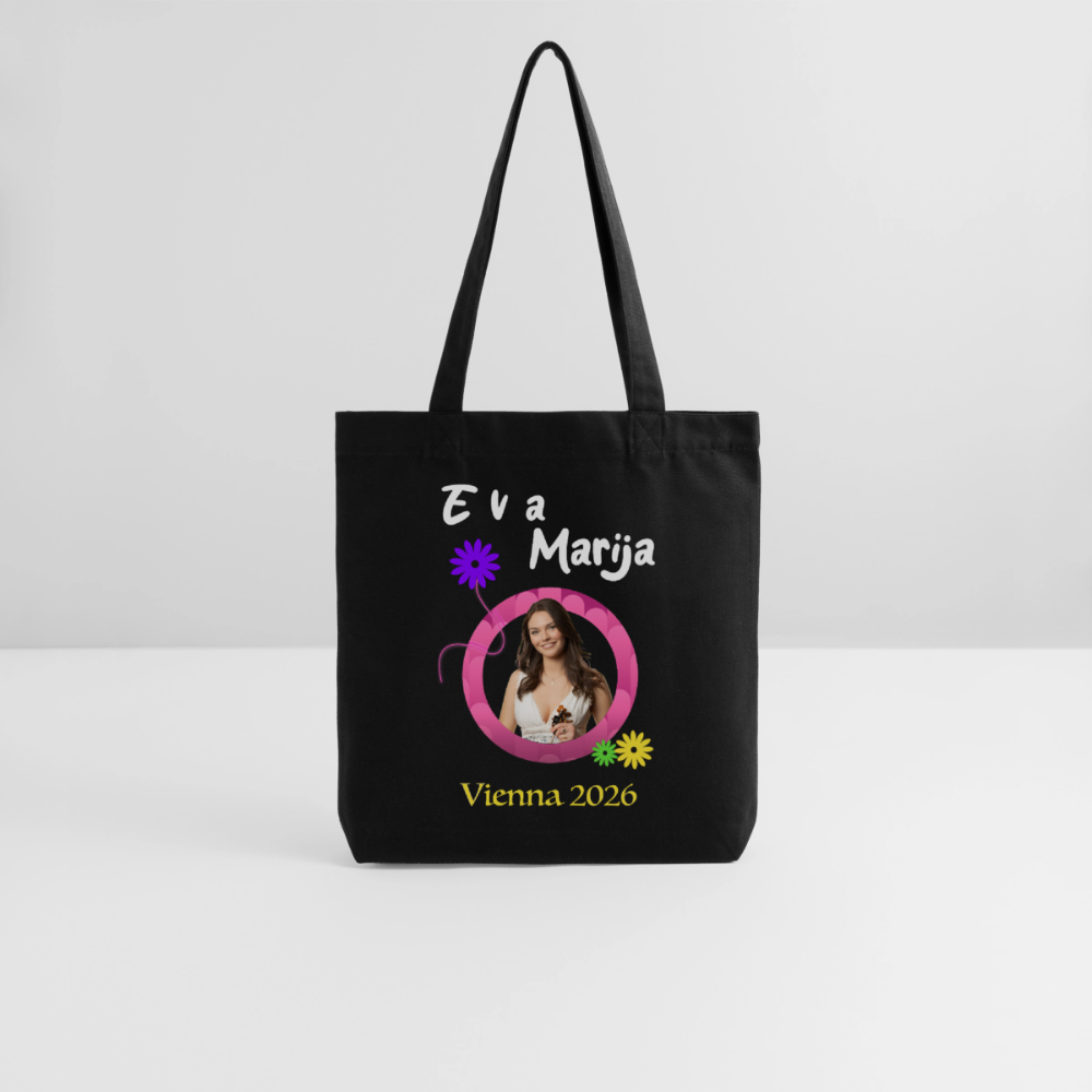 Eva Marija - Heavyweight Recycled Tote Bag - black