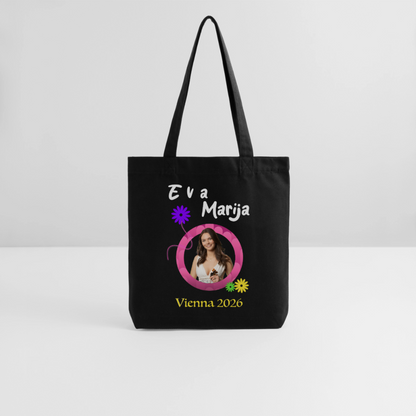 Eva Marija - Heavyweight Recycled Tote Bag - black