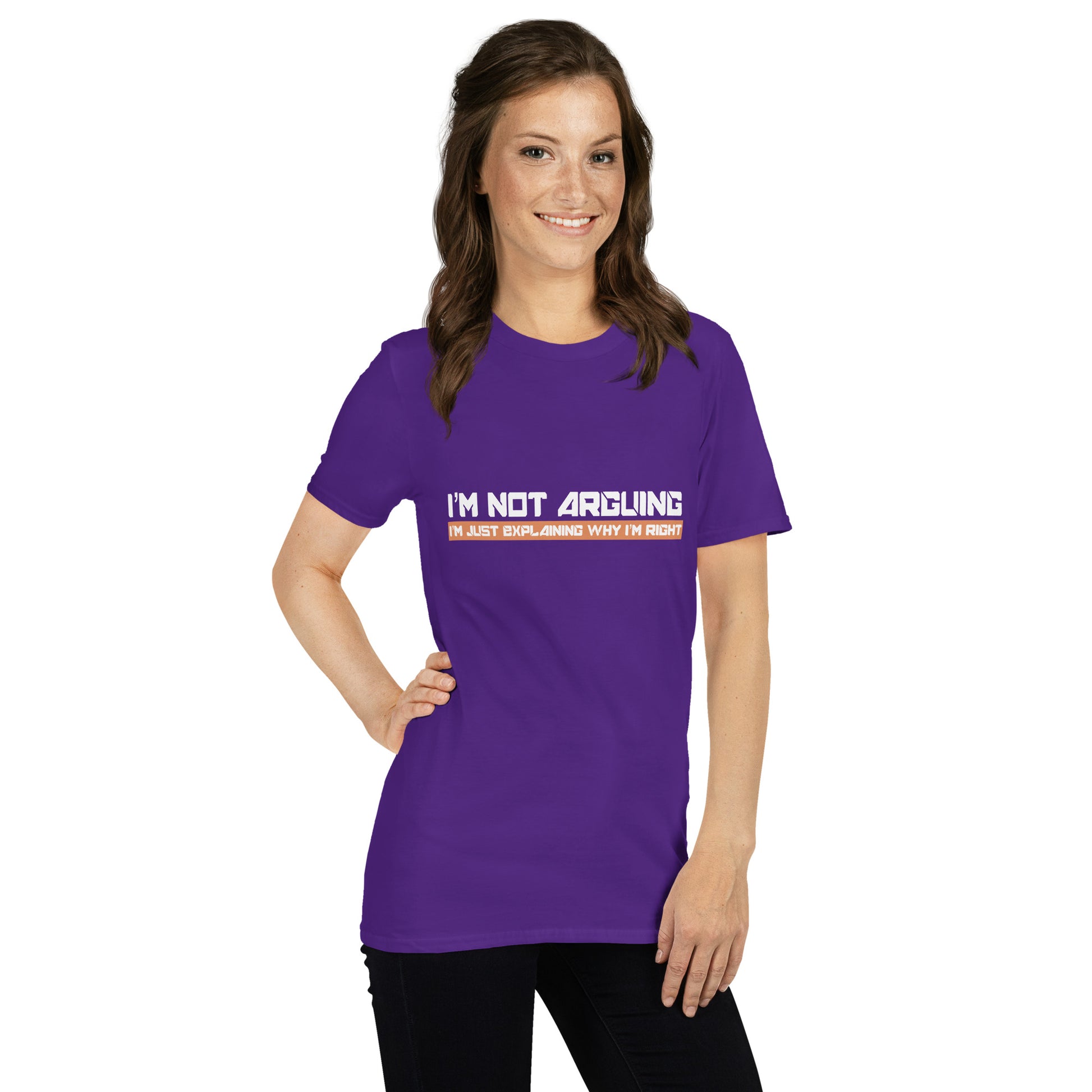 women-standing-wearing-a-purple-unisex-t-shirt-with-print