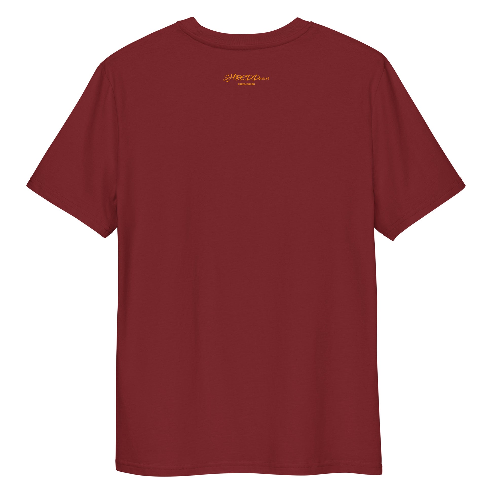 burgundy-unisex-t-shirt-back